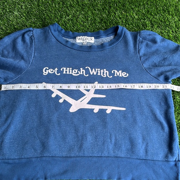 Blue Graphic Sweatshirt - Picture 4 of 8